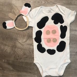 Baby Girl Cow Costume | Handmade